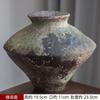 Adornos de jarrón de cerámica de Jingdezhen personalizados para la sala de estar, Florero de alta gama con forma de rosa, Maceta de gres retro