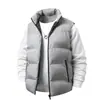 Chaleco de Otoño e Invierno para Hombre Estilo Coreano Moderno Ajuste Delgado Cálido Chaleco Juvenil Ropa de Abrigo Ropa de Otoño e Invierno para Hombre Dropshipping