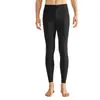 Pantalones Térmicos Sin Costuras para Hombre, Pantalones de Capa Base Engrosados y Forrados de Felpa, Pantalones de Lana Termorreguladores, Pantalones Térmicos de Algodón