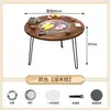 Parrilla de Barbacoa para Exterior para Uso Doméstico, Mesa de Barbacoa Plegable Portátil Sin Humo, Parrilla de Carbón para Patio Exterior Preparación de Té