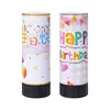 Popper de fiesta de cumpleaños popper de mano cañón de flor giratorio a mano cañón de spray spray de color esparcir flores suministros para bodas fabricante suministro directo