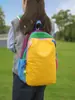 Mochila Esportiva de Montanhismo para Exterior, Mochila Esportiva Color-Blocking Patchwork Dopamina, Mini Mochila de Viagem Impermeável Feminina, Fashionável