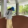 Estilo Coreano Novo Estilo Alto Top com Capuz Moletom Moletom Feminino Personalizado Rua Solto Design de Estudante do Ensino Fundamental