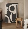 Póster de estilo nórdico moderno, abstracto, ligero, de lujo, geométrico tridimensional, para dormitorio y sala de estar, pintura decorativa sin marco de Amazon