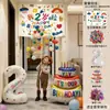 Conjunto de Decoração para Festa de Primeiro Aniversário de Bebê com Balões de Número e Corda para Decoração de Cenário