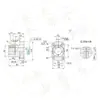 Base con soporte Tipo brida Tipo abierto RBT01-D10 RBT02-D15 RBT06-D20 RBT11-D30