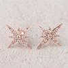 Pendientes de estrella Bamang de moda de Cao Shi, pequeños y de diseño exclusivo, pendientes de estrella de circón con sentido, pendientes sencillos de primavera y verano.