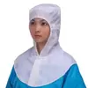 Gorra antiestática con diseño de mariposa y lengua de pato para hombre y mujer, gorra de red antipolvo para alimentos, azul, blanco, rosa, amarillo, azul marino, azul oscuro, gorra de trabajo pequeña