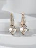 Pendientes europeos y americanos de brazo retorcido con circonita púrpura cuadrada transfronterizos, pendientes de alta gama con circonita púrpura y diamantes completos
