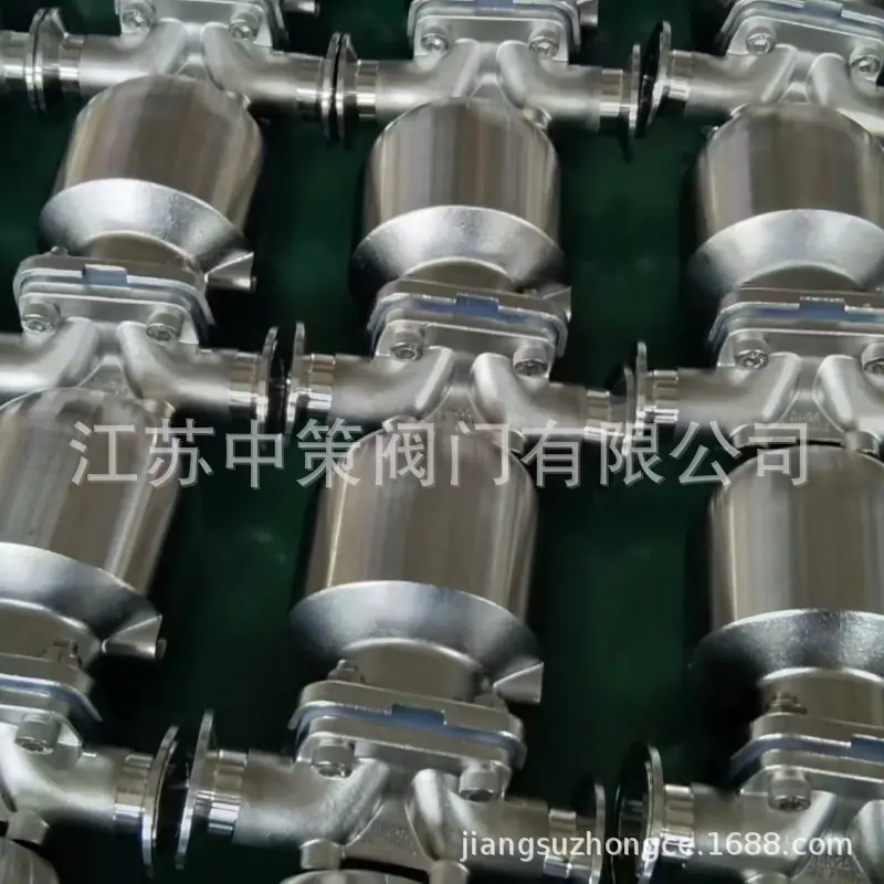 316L不锈钢头隔膜阀10