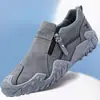 Zapatos Deportivos Individuales para Hombre 2026 Transfronterizos Cuatro Estaciones Nuevo Retro Individual de Algodón Versátiles Zapatos de Protección Laboral Zapatos Casuales de Caña Media para Hombre