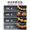 Kit de Ferramentas Escova Limpadora Rudraksha Fio para Pulseira Base de Noz