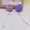Chapéus de Crochê Fofos para Animais de Estimação, Chapéus Ajustáveis para Hamsters, Hamsters Dourados, Esquilos e Chinchilas