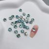 Cristal Flor de Ameixeira Fundo Pontiagudo Strass Joias Atacado Mini 6mm Super Brilhante Strass de Vidro Celebridade da Internet Nail Art Ponta do Dedo Acessórios de Strass