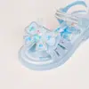 Sandalias de Cristal con Mariposas para Niñas 2026 Verano Nuevos Zapatos de Princesa con Lentejuelas para Niños Medianos y Grandes Sandalias de Playa Molino de Viento