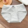 9389 Ropa Interior Simple Retro para Niña Pura y Cómoda de Algodón Clase A para Bebé de Xinjiang, Amigable con la Piel, Pantalón Largo Completo con Refuerzo en la Entrepierna 10A