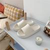 Sandalias de Verano para Pareja para Casa para Hombre y Mujer para Uso Interior y Exterior para Baño Estilo Japonés Color Puro Sandalias de Plataforma Gruesa 5529Cs