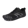 Novos Sapatos de Cinco Dedos Transfronteiriços de Verão, Sapatos Aquáticos para Uso Externo para Homens, Sapatos Aquáticos de Secagem Rápida para Praia, Sapatos de Natação, Sapatos Esportivos para Caminhada para Mulheres