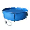 Piscina Redonda Exportação Transfronteiriça Piscina Doméstica Externa Grande Quadrada Piscina Removível Clip de PVC Piscina de Rede