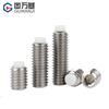 Máquina de émbolo con cabezal de goma y alambre superior de POM con perla ondulada de nailon de acero inoxidable 304, tornillo de amortiguación de medidor M3M4M5-M12