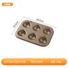 Molde para Muffins y Cupcakes Antiadherente de Acero al Carbono Cáscara Molde para Pastel de Arroz con Mantequilla Bandeja para Hornear Pasteles Amazon Especial para Hornear