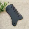 Peine de aguja de piedra varios estilos de peine para la cabeza raspado peinar el cabello doble uso una variedad de forma de peine Meridiano Cuidado de la salud peine de madera