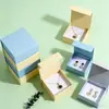 Caja de Empaque Magnética de Alta Gama Hecha a Medida de Fábrica con Tapa abatible para Joyería, Exquisita Caja para Joyería, Caja de Empaque para Almacenamiento de Collares