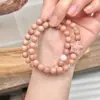 Pulsera de Flor de Ciprés Rojo de Alta Gama, Pulsera Elegante, Joyería de Moda, Mismo Estilo que Xiaohongshu