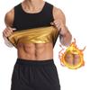 Amazon Especial transfronteiriço para esportes masculinos Fitness Body Shaper Sweat-wicking Sweat Body Shaper Sauna Vest