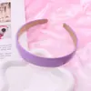 Diadema de Cuero Color Caramelo de 2.5 cm para Mujer Estilo Dopamina Tocado Versátil Accesorios para el Cabello de Estilo Coreano Modelo Más Vendido Transfronterizo