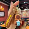 Chaveiro Pingente de Capivara Grande Transfronteiriço Desenho Animado Acessório de Mochila Decoração de Mochila de Casal Pequeno Presente