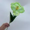 Tulipa Flor Artificial Casamento Buquê de Flores Artificiais Tulipa Aberta Adereços de Fotografia Decoração de Sala de Estar em Casa Flor Artificial