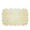 Mantel con Sello Dorado de Margarita Decoración de Mesa de Comedor de Hotel Lujo Ligero Europeo Mantel para Mesa de Comedor Occidental Mantel Aislante del Calor Artículo Caliente Xiyin de Amazon