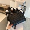 Bolsa de ombro feminina grande capacidade 2021 nova elegante versátil outono e inverno bolsa tote portátil da moda Rede de Influenciadores