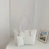 Bolso de mano para mujer de gran capacidad estilo coreano, nuevo bolso tote estrella Primavera 2026, bolso de hombro simple para axila