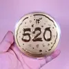 Moneda de Oro Puro 999 50mg Princesa, Que te hagas rico, Moneda de Oro de Feliz Cumpleaños 520 Regalo Artesanía de Oro al por Mayor