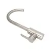 Tee vertical grande acero inoxidable Dibujo Big Bend Lavabo para verduras Grifo de agua fría y caliente Fregadero grande de cocina Venta directa de fábrica