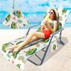 Funda Exclusiva Transfronteriza para Silla de Playa Bolsa para Silla de Playa de Microfibra Impresión Digital 3D Serie de Frutas A partir de Una Pieza