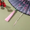 Atacado de Borlas de Nó Chinês, Saquinhos, Borlas Pendentes, Pingentes de Leque, Borlas de Chapéu Vazadas com Contas e Enfeites Pendentes Decorativos