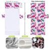 Funda para silla de playa transfronteriza, funda para sillón reclinable, bolsa de toalla, bolsa de toalla de playa, serie flamenco, docena digital 3D