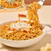 Ramen Queijo Picante da Nongshim, Popular Macarrão Instantâneo Estilo Coreano, 137g, Refeição Conveniente e Rápida para Lanches da Madrugada