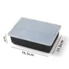 Forma de bolo de silicone de grau alimentício transfronteiriça com tampa, fácil de desenformar, resistente a altas temperaturas, para uso doméstico, forma de cubo de gelo de congelamento rápido de grande capacidade