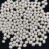 Collar de Perlas de Agua Dulce Naturales Forma de Gota de Agua Arroz 4.5-5mm Sin Decoloración Accesorios para Colgantes de Oreja de Medio Agujero