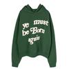 CPFM KANYE Kanye American High Street Rebirth Foam Hooded Heavy oversize Zhongshan Wei Yi Otoño Invierno Hombres