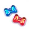 Concha de caballo de color AB en gelatina de plástico acrílico con agujero de 20 x 28, lazo para bricolaje, joyería, cadena para teléfono móvil, colgante, accesorios