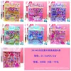 Pegatinas de burbujas 3D tridimensionales para vestir para bebés, pegatinas divertidas pequeñas para niños, princesa linda de doble capa para niñas