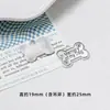 Gótico Retrô Coração Irregular Cruz Prata Antiga Coleção Pingente DIY Pulseira Feita à Mão Colar Pingente Acessórios Material