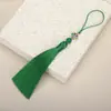 10 cm de Largo Borla Xiangyun Ruyi Oreja Colgante Ventilador Antiguo Oreja Hogar Hanfu Solapa de Presión Accesorios Colgantes Oreja