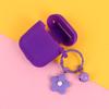 Llavero Colgante de Flor Pequeña con Cascabel de Color Creativo Funda Protectora para Auriculares Cadena para Colgar en la Mano Cadena para Colgar Adornos