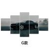 Pintura Decorativa Moderna Minimalista de Coche Deportivo para Sala de Estar Tríptico Fondo de Sofá Pared Arte de Pared de Alta Gama Pintura Colgante Dropshipping